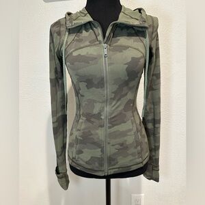 Lululemon Athletica Green Camouflage Utility Jacket